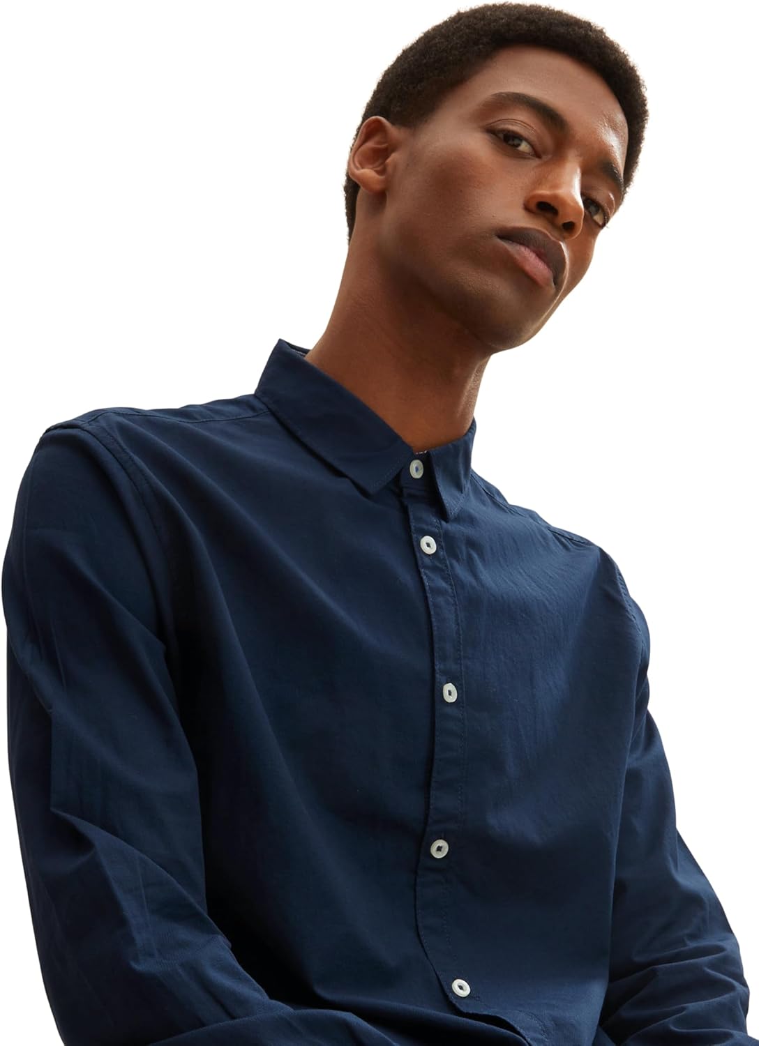 Thumbnail 6 de TOM TAILOR Herren Slim Fit Hemd mit feiner Struktur