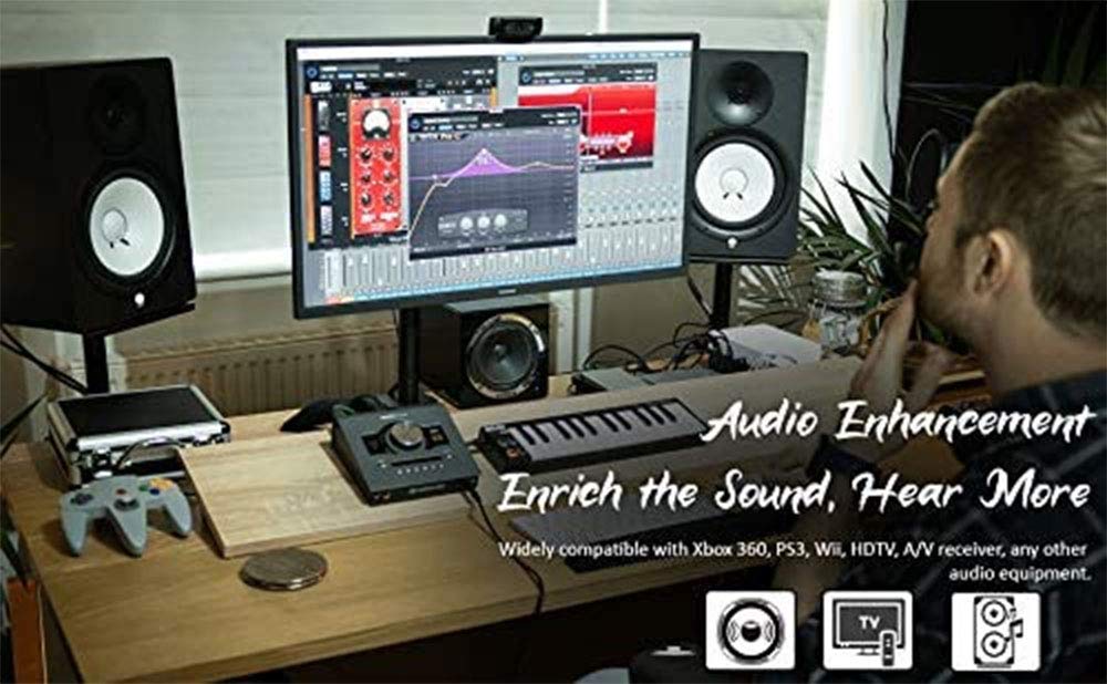 Detalle de iMBAPrice 3 feet 2RCA Male to 2RCA Male Home Theater Audio Cable (3 Feet, Black)