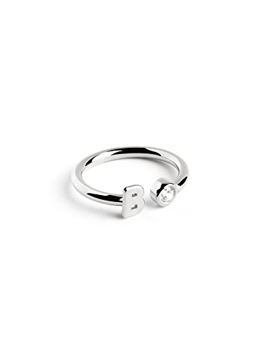 Thumbnail 6 de SINGULARU Anillo Letter Spark plata 925, talla única 💍