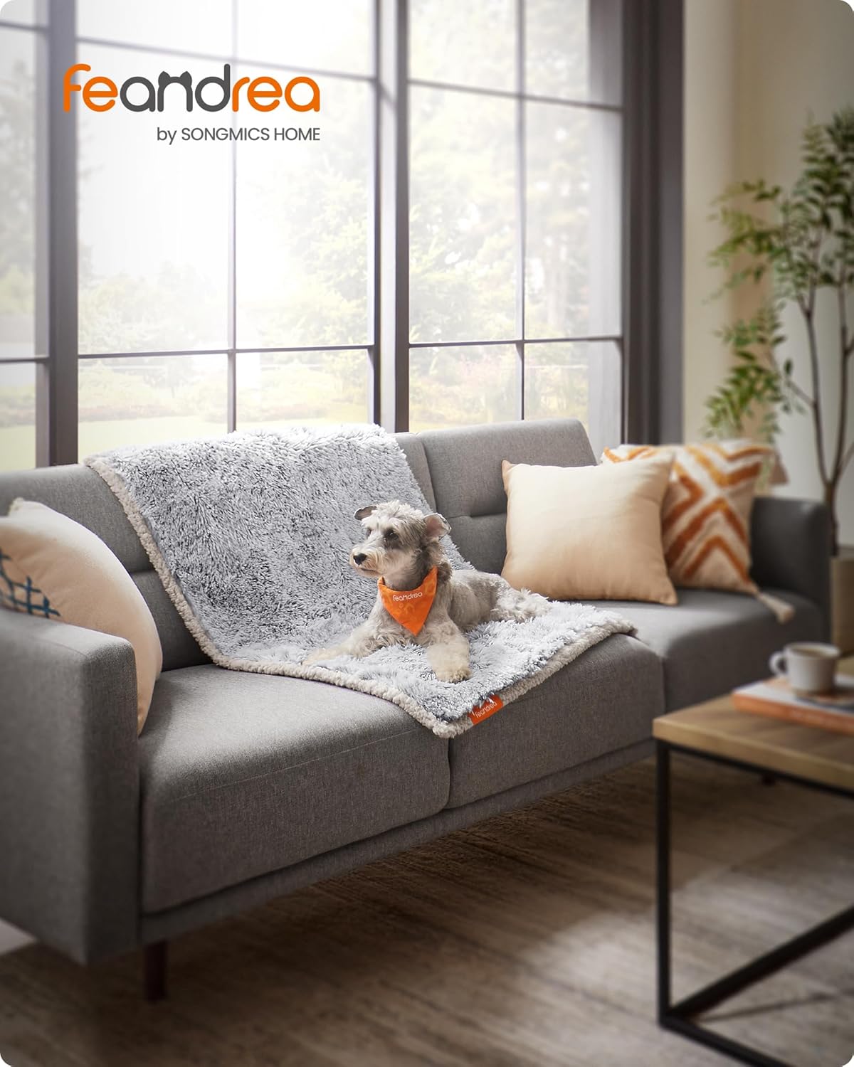 Thumbnail 1 de Feandrea Long Waterproof Dog Blanket 102×73 cm