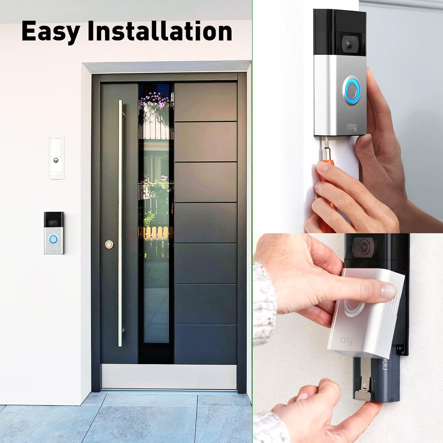 Thumbnail 6 de Ersatzakku mit Ring – 3,65 V, 6040 mAh, kompatibel mit Ring Video Doorbell (2/3/3 Plus/4) und Ring Kameras (Stick Up, Spotlight) von Loqdivr
