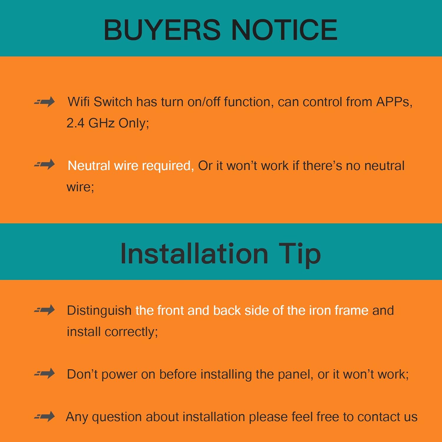 Thumbnail 5 de BSEED Doppelschalter Smart Alexa Lichtschalter aus Glas (WiFi, Touch) – 1 Fach/1 Weg, Neutralleiter erforderlich