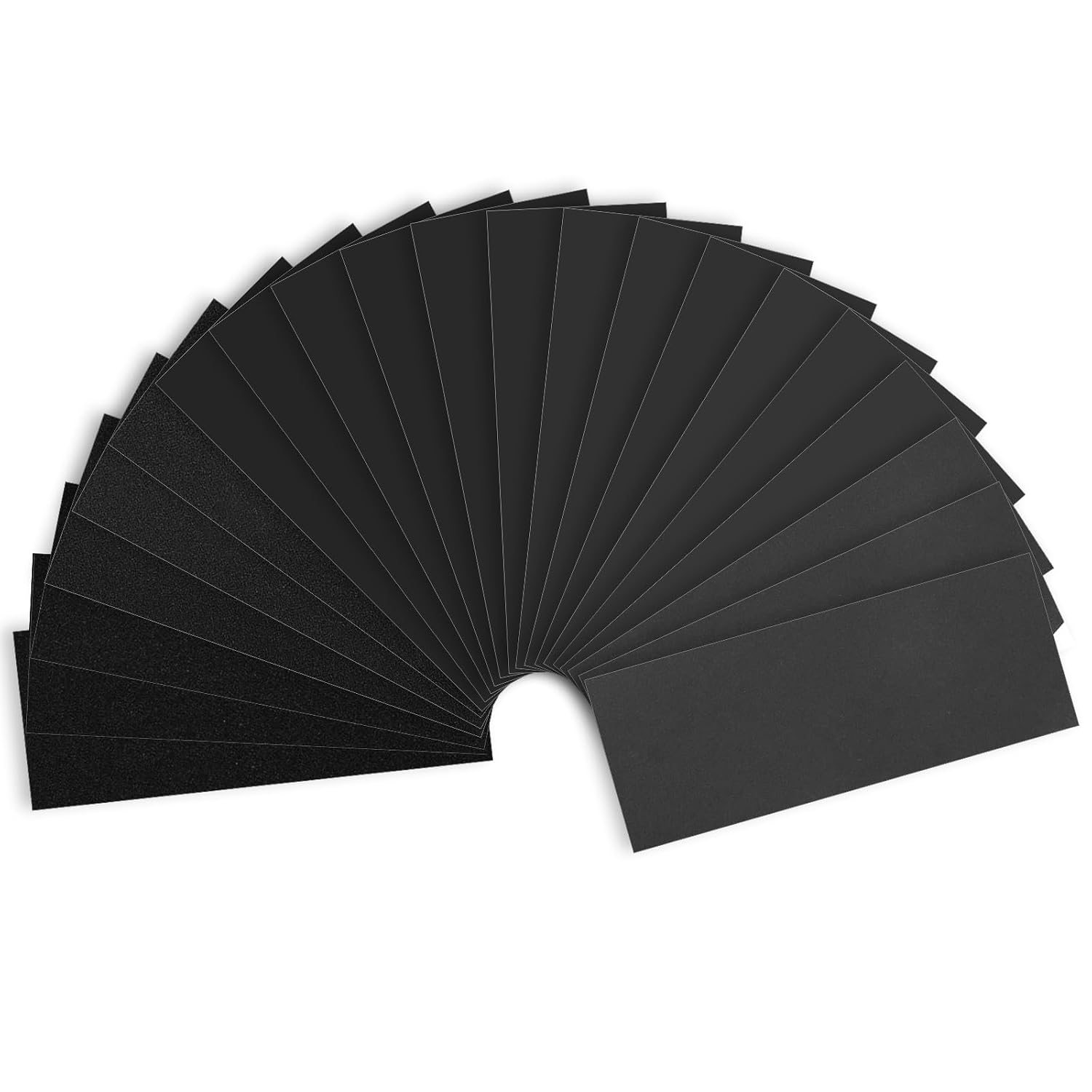 Detalle de Shineboc 23CMSZ-CoarseMix Sandpaper, 21-Sheet Wet/Dry Assortment