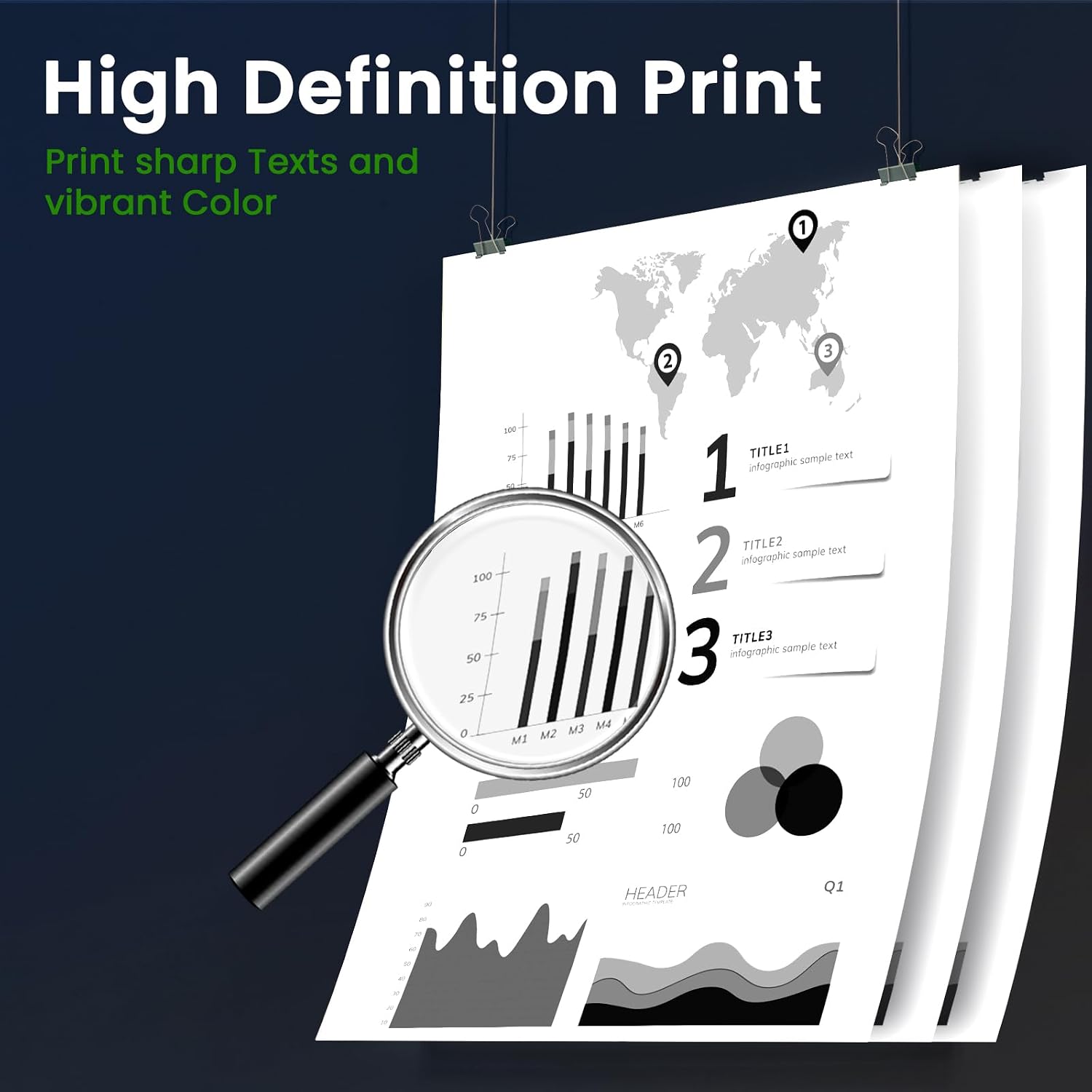 Thumbnail 3 de Greenjob TN2510 TN-2510 compatible toner cartridge (TN2510XL/TN-2510XL) for Brother laser printers