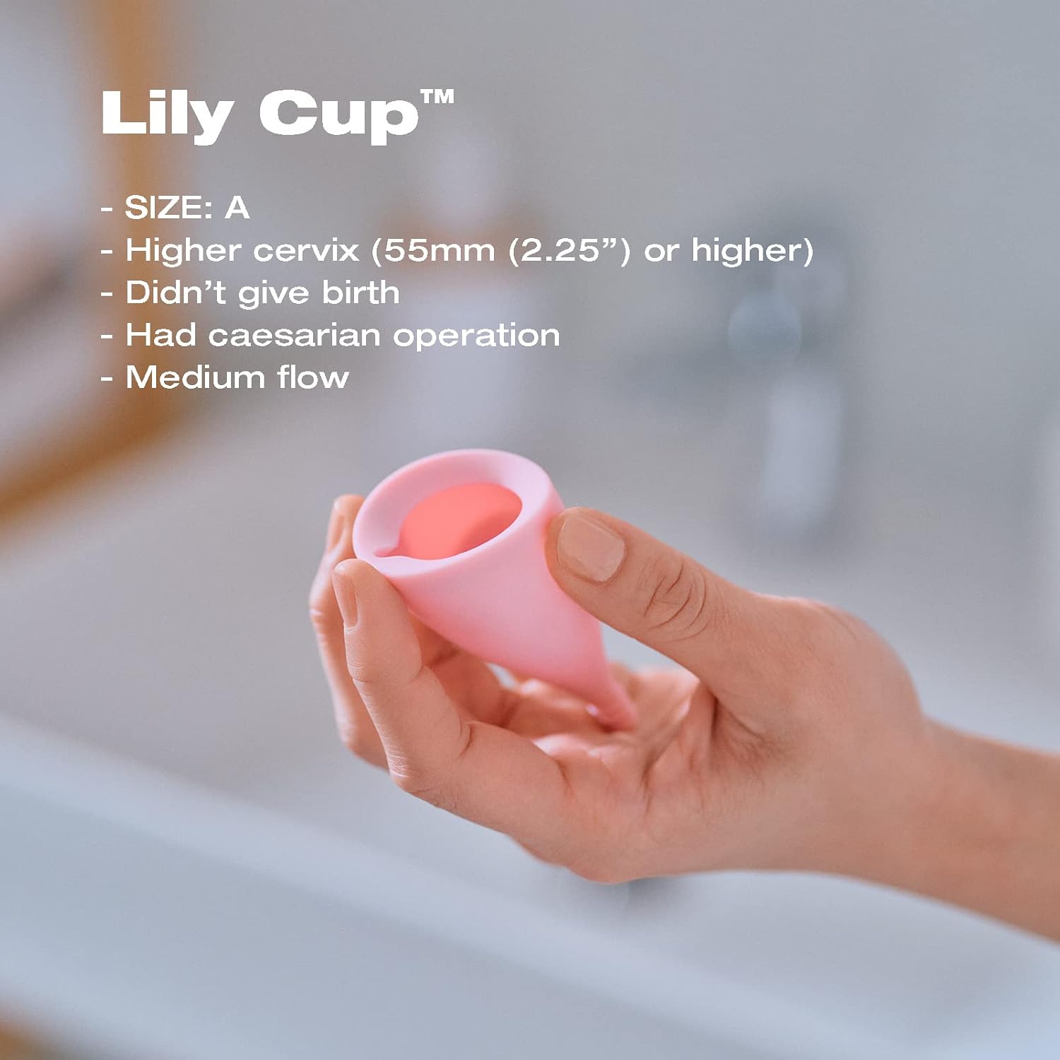 Thumbnail 3 de Intimina Lily Cup Size A Thin Menstrual Cup (up to 8 hours)