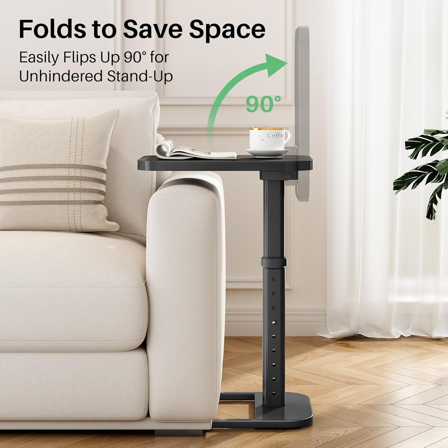 Thumbnail 5 de Kitstorack TV Tray Table for Small Spaces