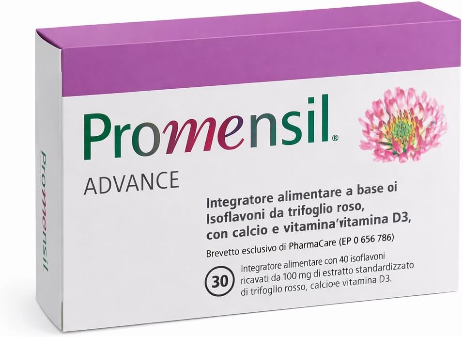 Thumbnail 6 de NAMED Promensil Forte: integratore di isoflavoni da trifoglio rosso per menopausa e premenopausa