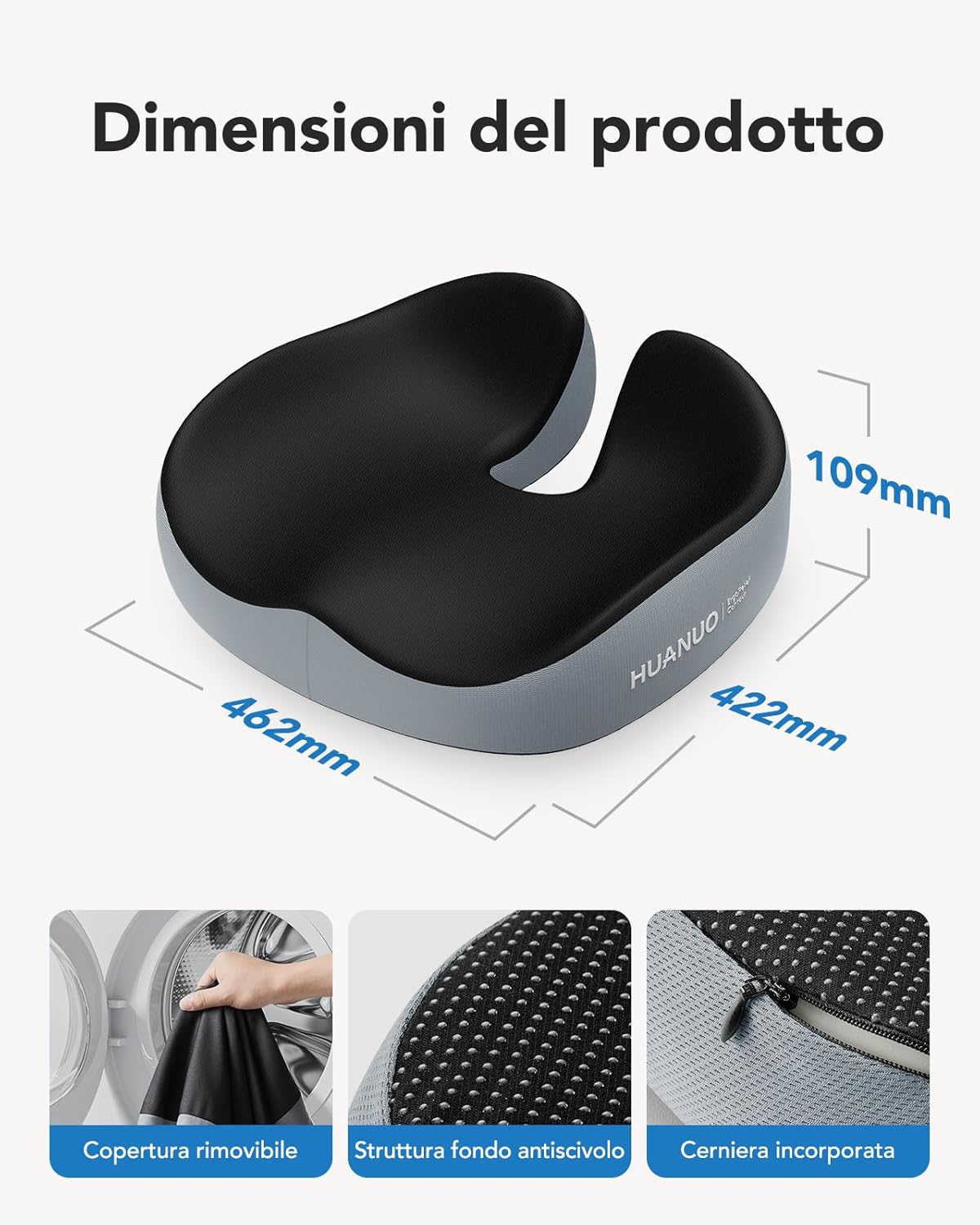 Thumbnail 1 de HUANUO cuscino per sedia extra‑grande 20%