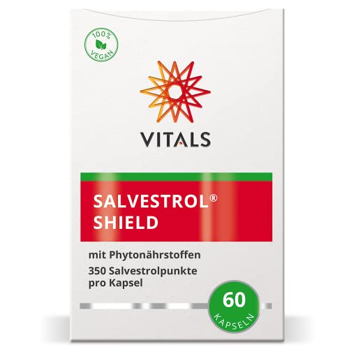 Detalle 1 de Vitals Salvestrol Shield Phytonährstoffkomplex, 60 Kapseln mit 350 Punkten