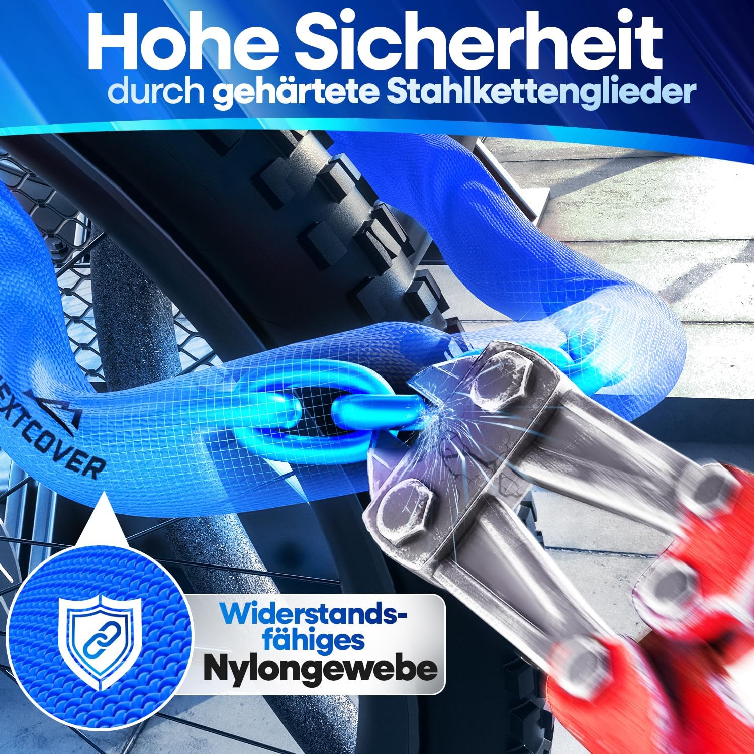 Thumbnail 2 de NEXTCOVER LockOne Fahrradschloss mit 3 Schlüsseln