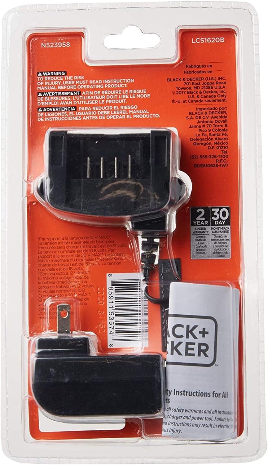 Detalle 2 de BLACK+DECKER battery charger LCS1620B