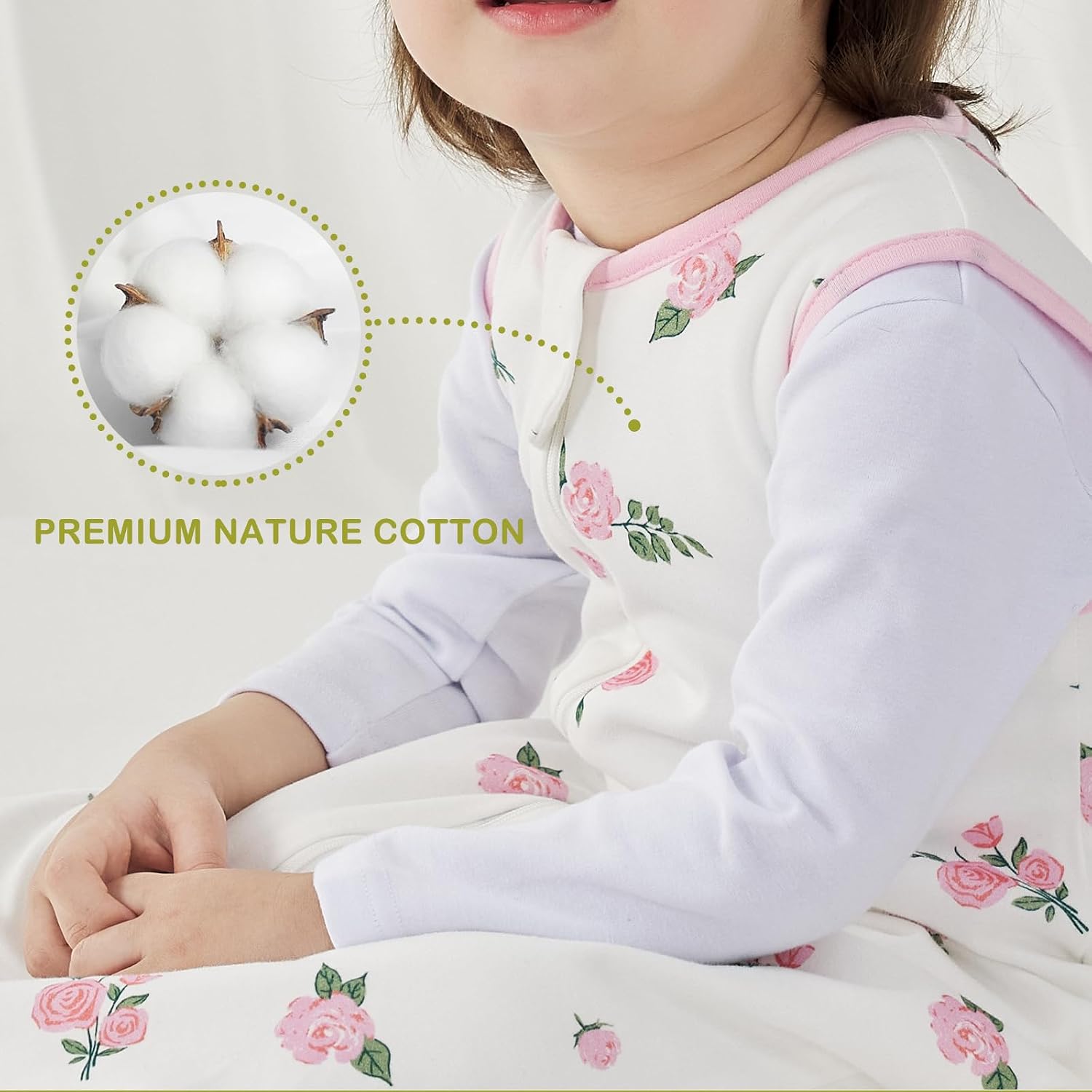 Thumbnail 4 de Nivolltha Super Soft Baby Sleeping Bag 1.5 TOG