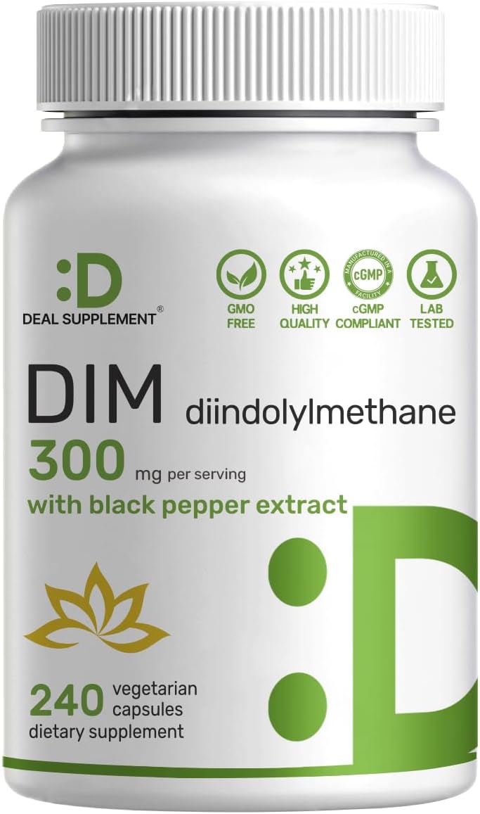 Detalle de DIM Supplement 300 mg Vegetarian Capsules