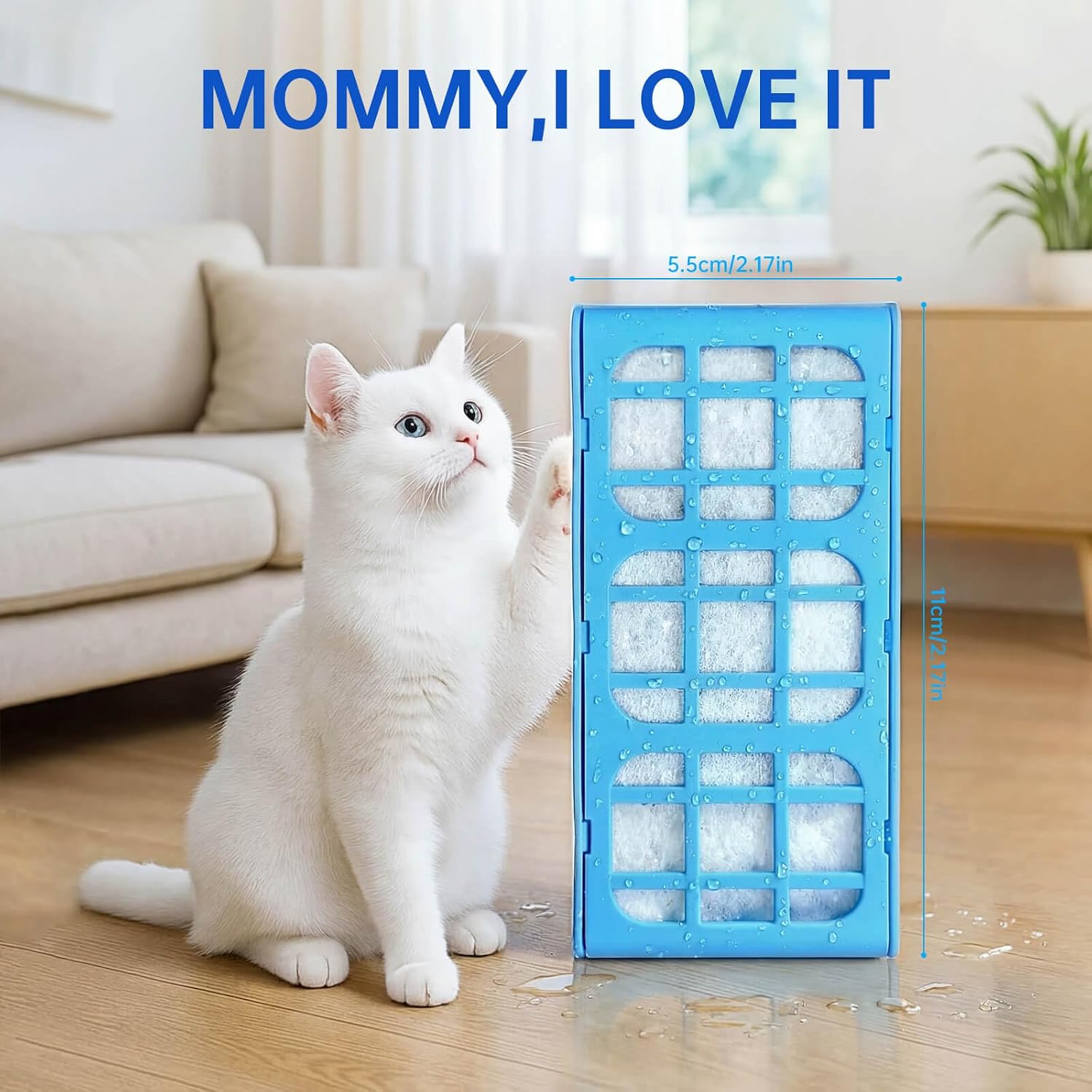 Thumbnail 4 de ANKA Cat Water Fountain Filters – 12 Pack Replacement Filters for Pet Fountains