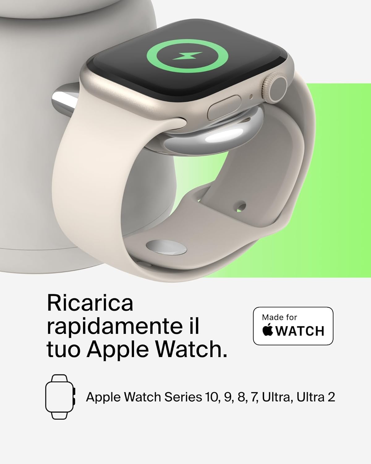 Detalle 2 de Belkin BoostCharge wireless 2 in 1 15 W