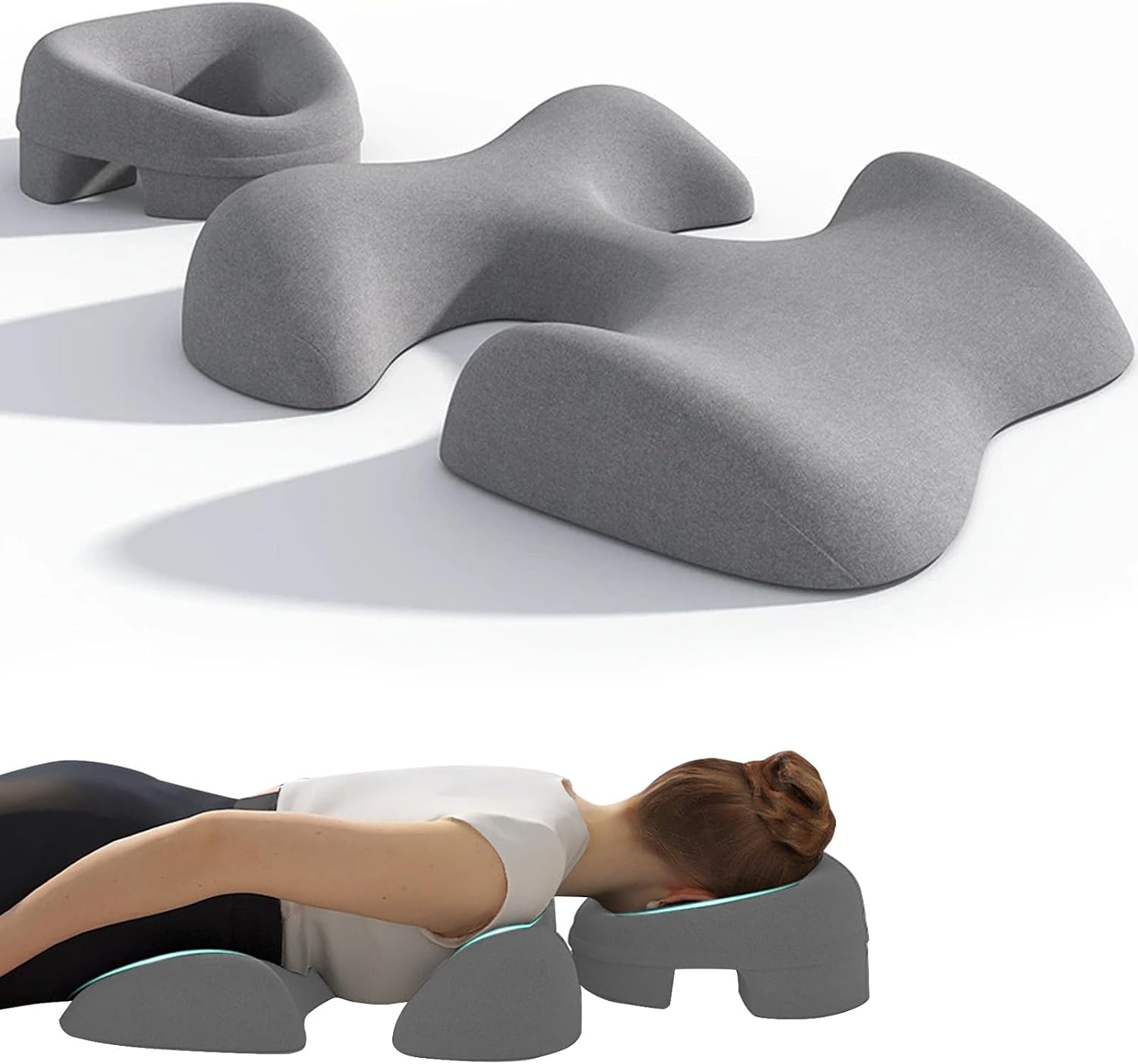 Detalle de Kingbar Coussin Massage Visage et Poitrine – Coussin polyvalent pour table de massage