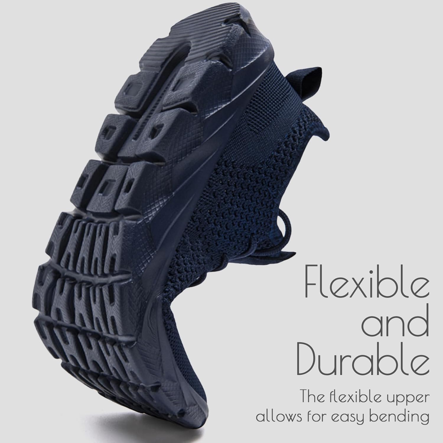 Thumbnail 6 de Oltyutc Mesh Slip-On Mens Trainers for Running, Walking & Gym