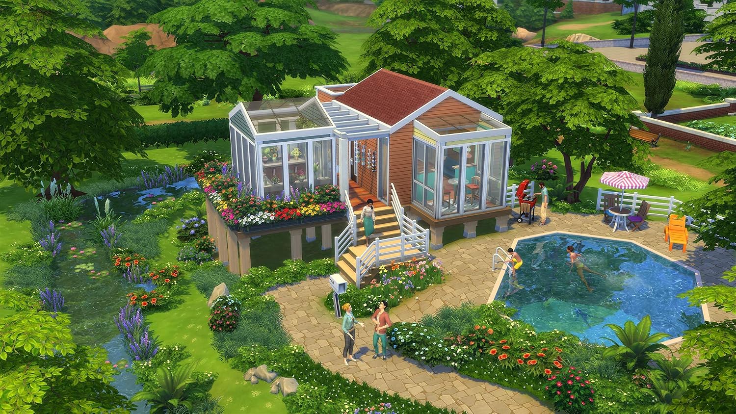 Detalle de The Sims 4 Tiny Living (SP16) Stuff Pack (PC/Mac) – Origin Download Code (English)