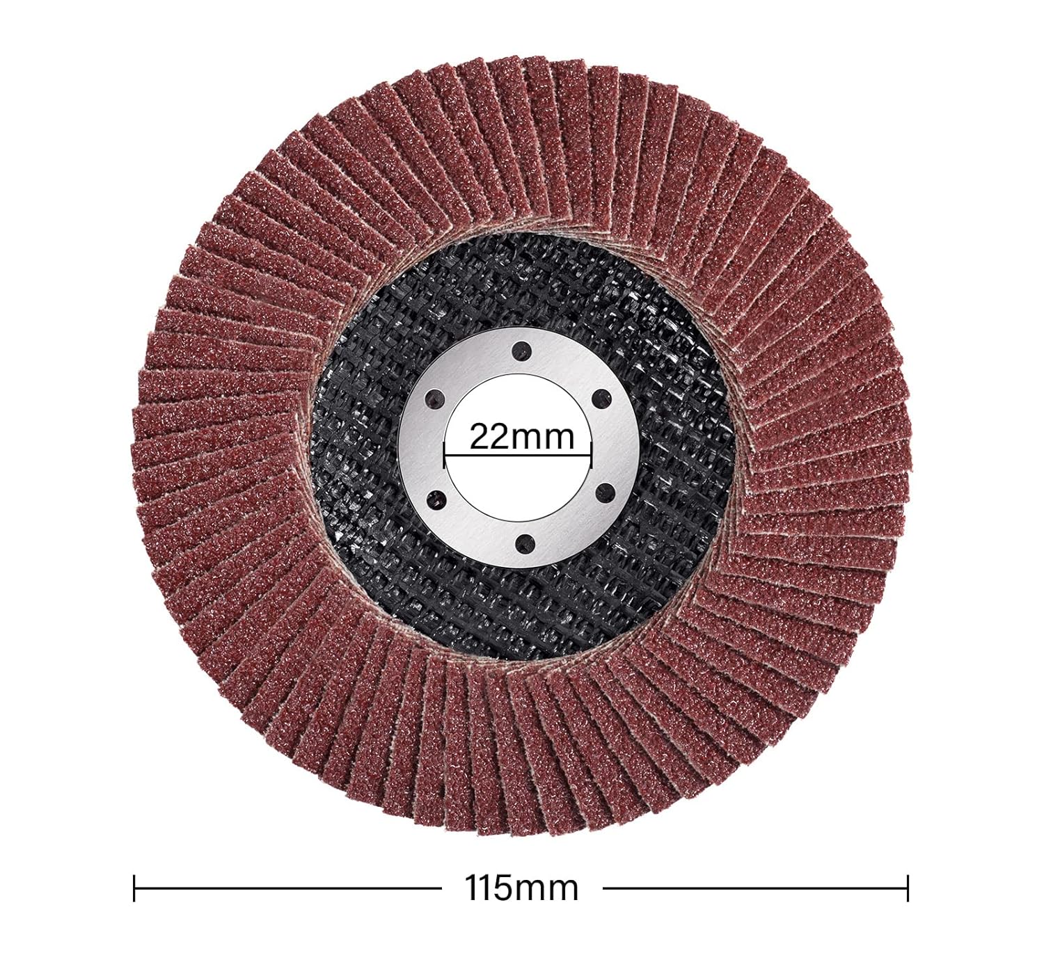 Detalle 2 de MIDO Professional Flap Discs 115mm, 20 pcs đź›