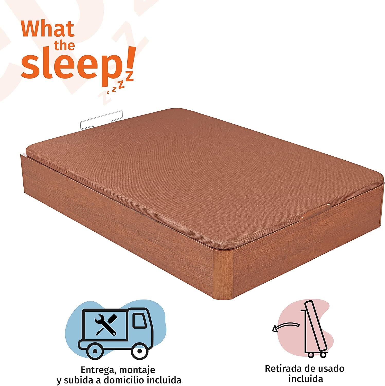 Thumbnail 4 de What The Sleep Canapé Abatible 135x182 32 cm