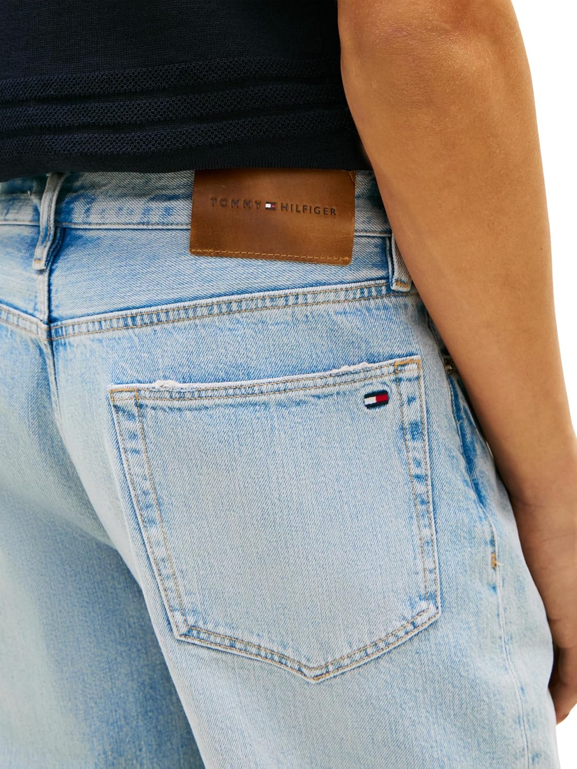 Detalle de Tommy Hilfiger Fuselé Homme – Authentique et durable