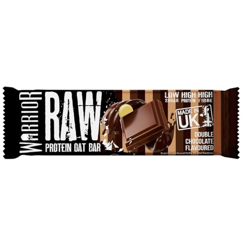 Thumbnail 2 de Warrior Raw Proteinriegel 12 × 75 g – Doppelte Schokolade