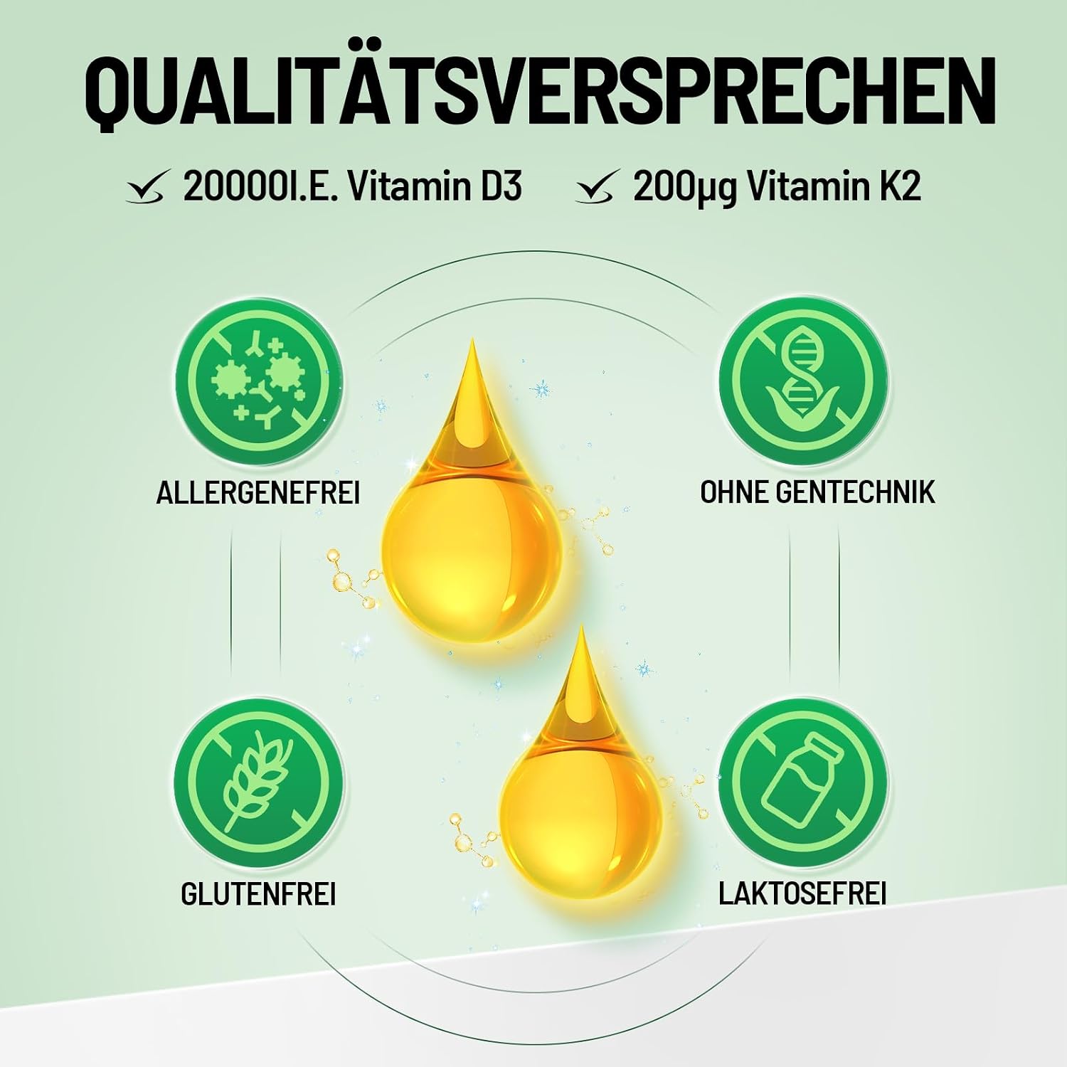 Detalle 2 de Vitamin D3 K2 Tropfen 20.000 I.E. đ