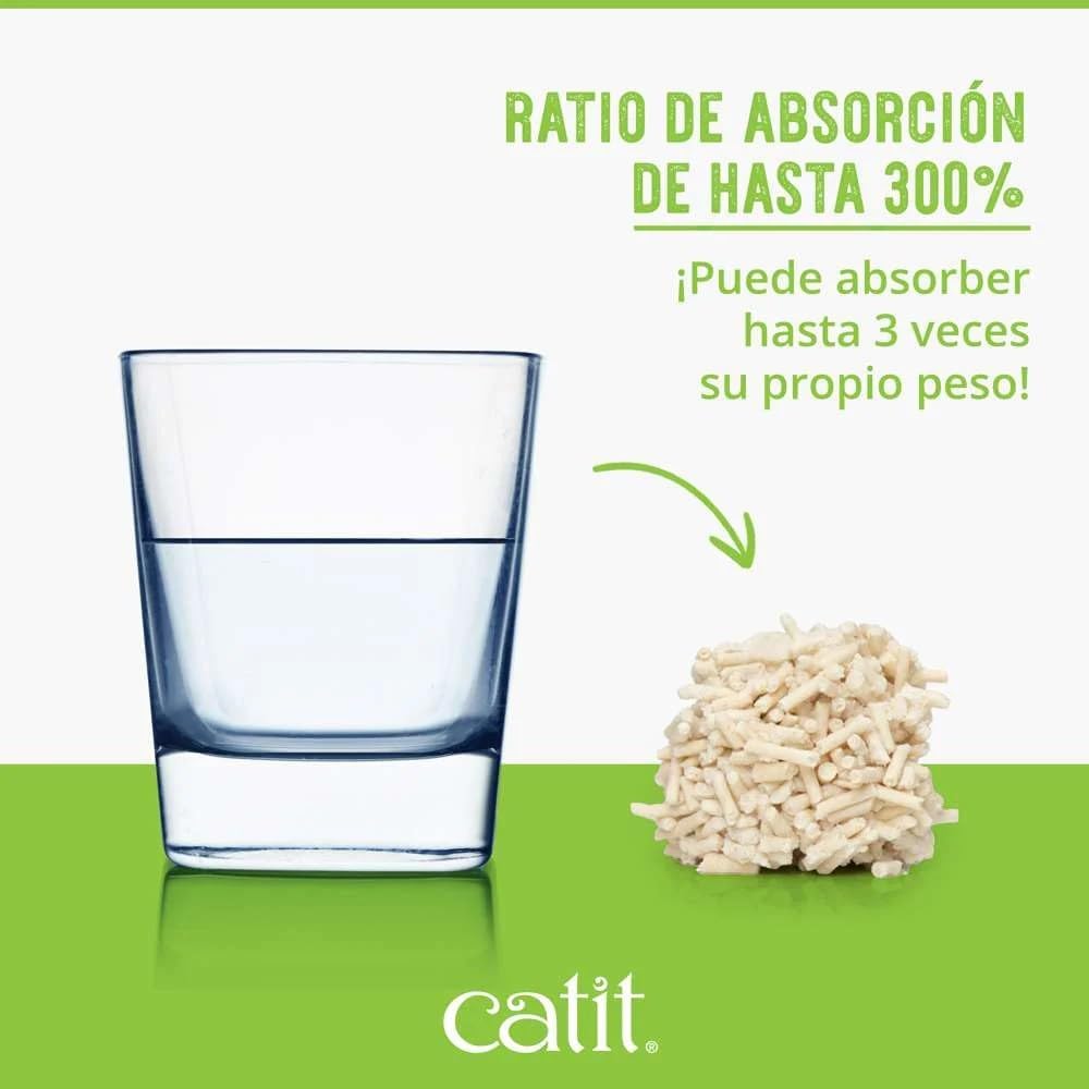 Detalle 2 de Catit Go Arena Aglomerante para Gatos con Aroma a Lavanda 🐾
