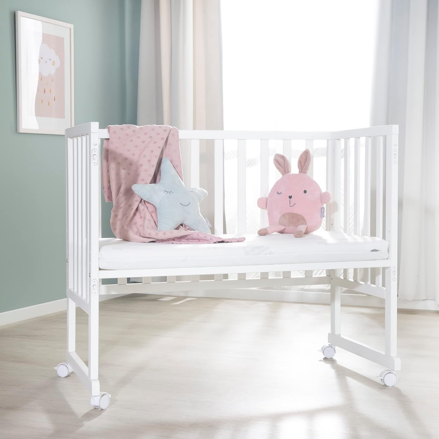 Thumbnail 4 de roba safe asleep 3-in-1 Cododo-bed 45 x 90 cm, verstelbaar met matras