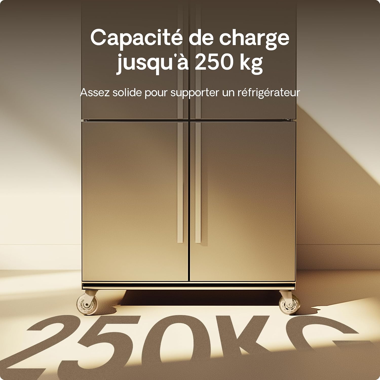 Thumbnail 4 de Desktronic Roulettes caoutchouc 250 kg