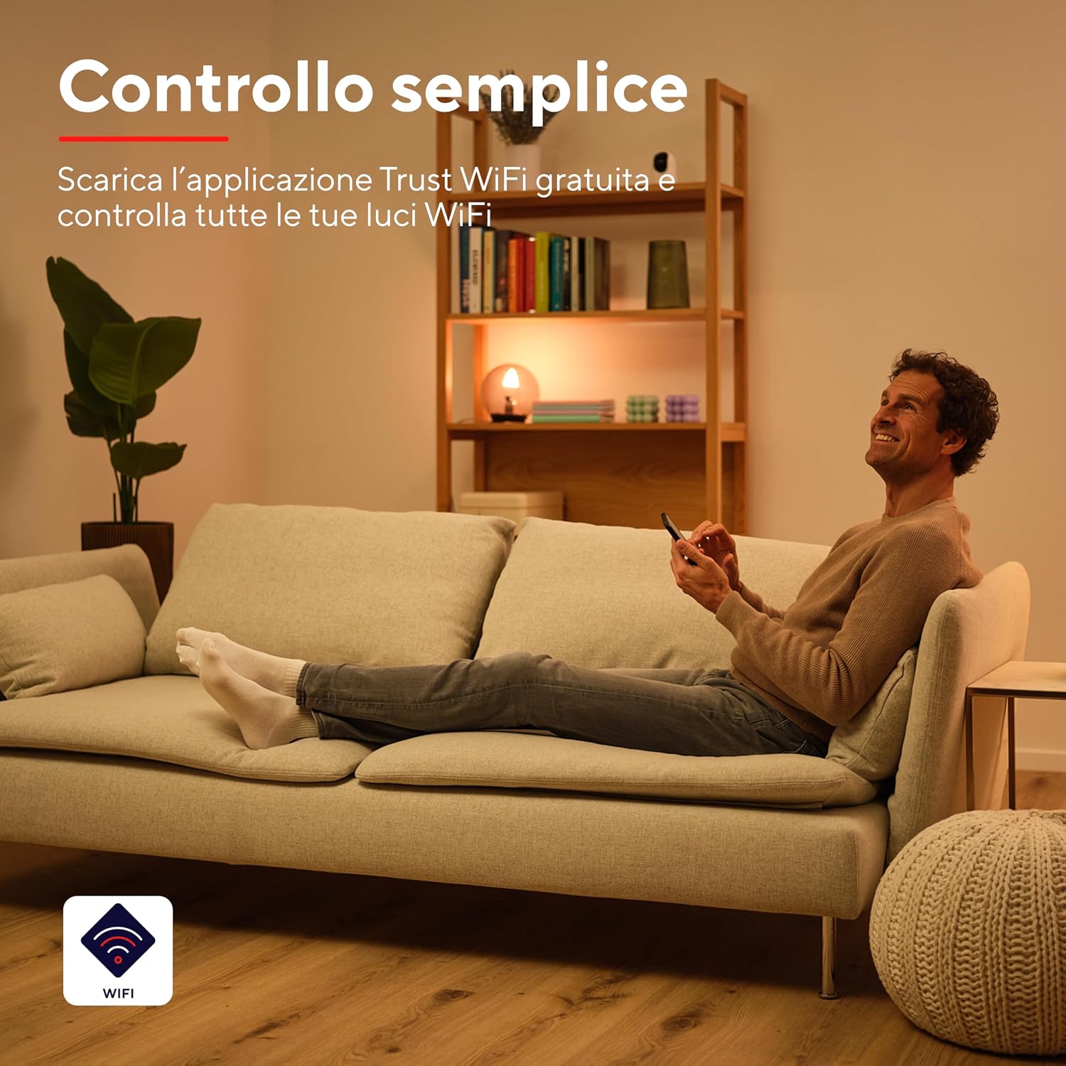 Detalle de Trust WiFi E14 2 pezzi Lampadina smart