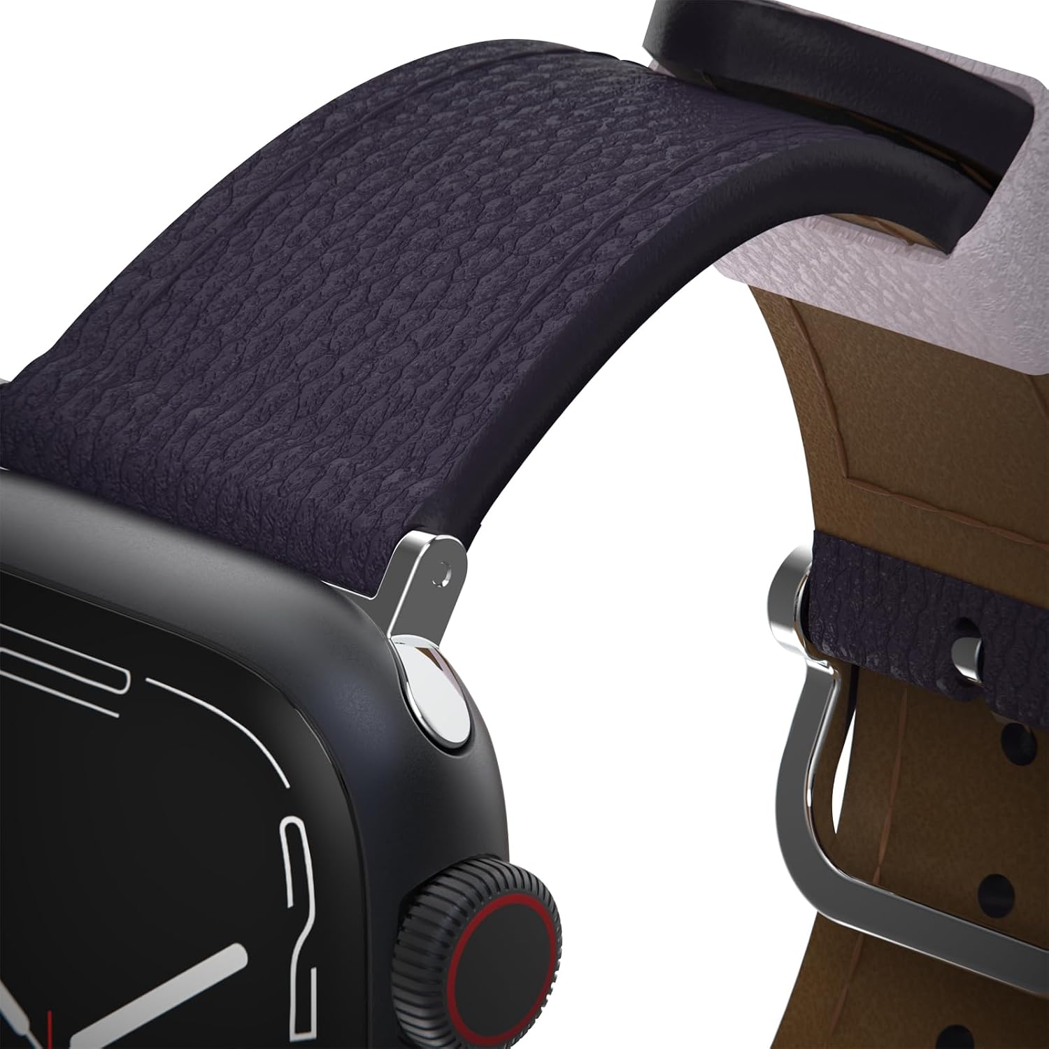 Detalle de OtterBox Symmetry Cactus Leather: cinturino viola per Apple Watch 40/41/42mm in pelle di cactus