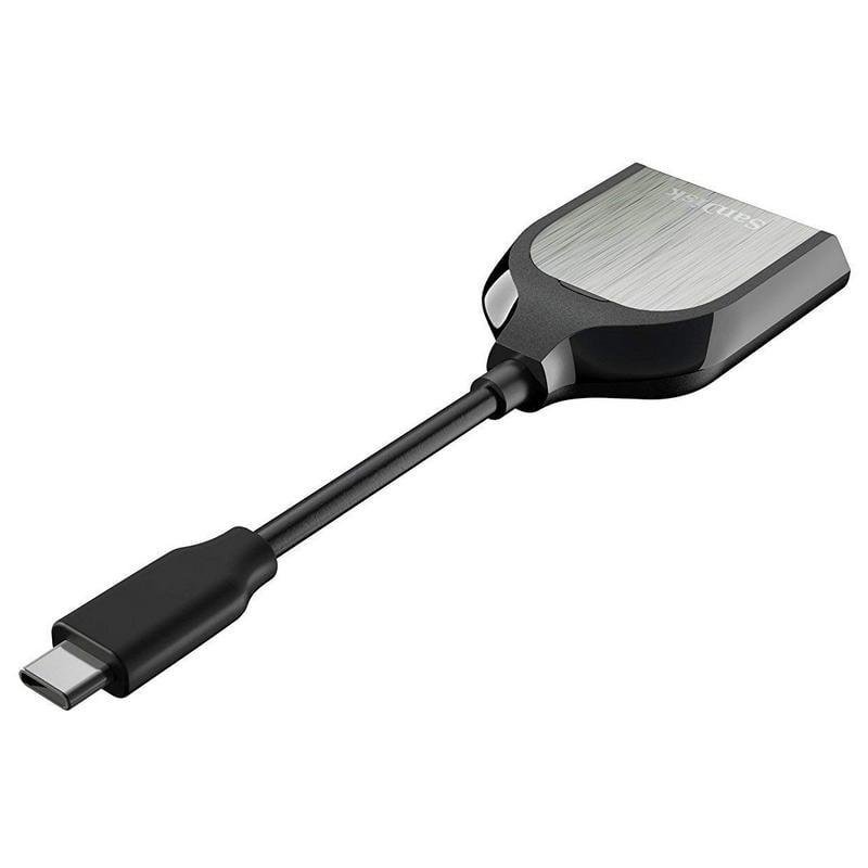 Detalle de SanDisk Extreme PRO SD UHS-II USB-C: lector rápido para flujos de trabajo profesionales