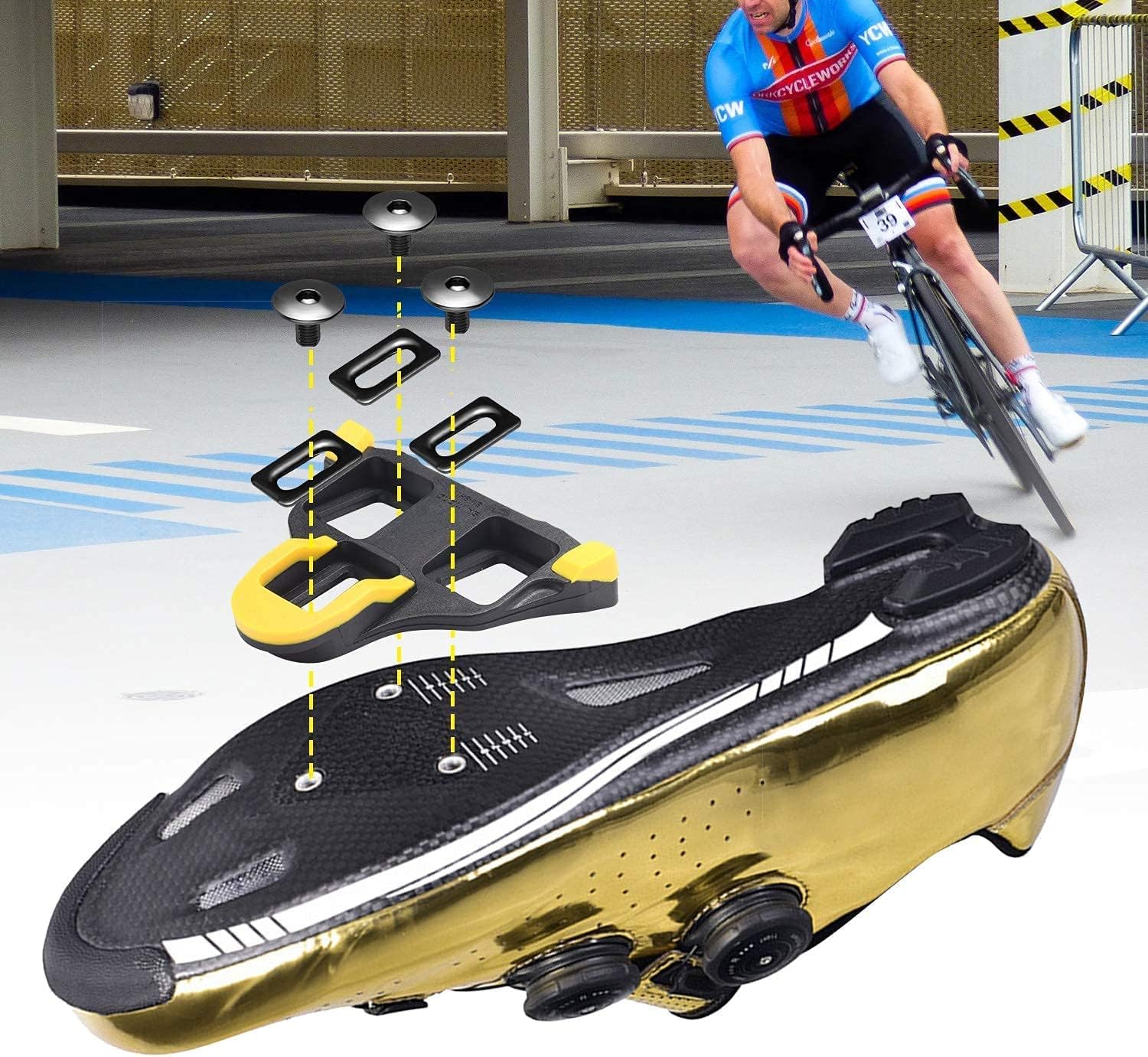 Thumbnail 2 de Tacobey bike cleats for Shimano SPD-SL