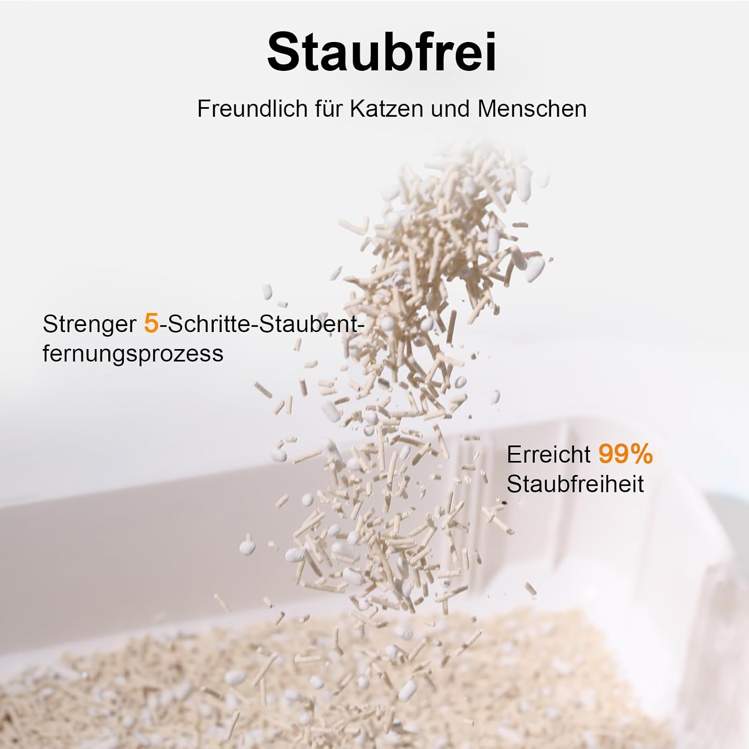 Detalle de FUKUMARU Tofu Katzenstreu 10,8 kg 🐾