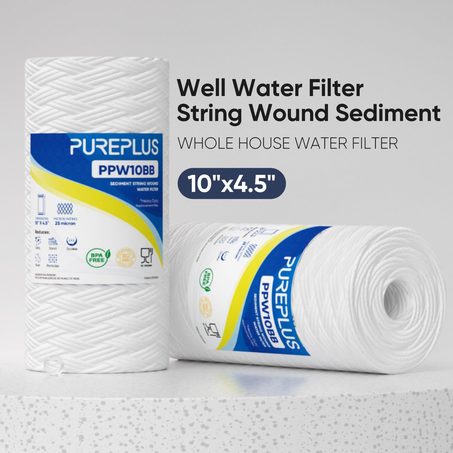 Detalle 2 de PUREPLUS 25 Micron Whole House Filter