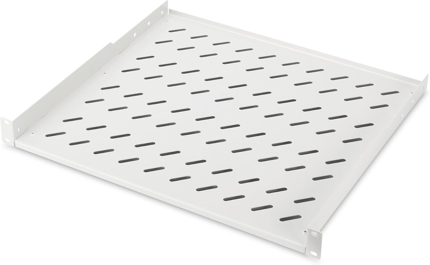 Detalle 1 de DIGITUS DN-19 TRAY-2-55-SW – półka rack 19″, 2U, głębokość 550 mm