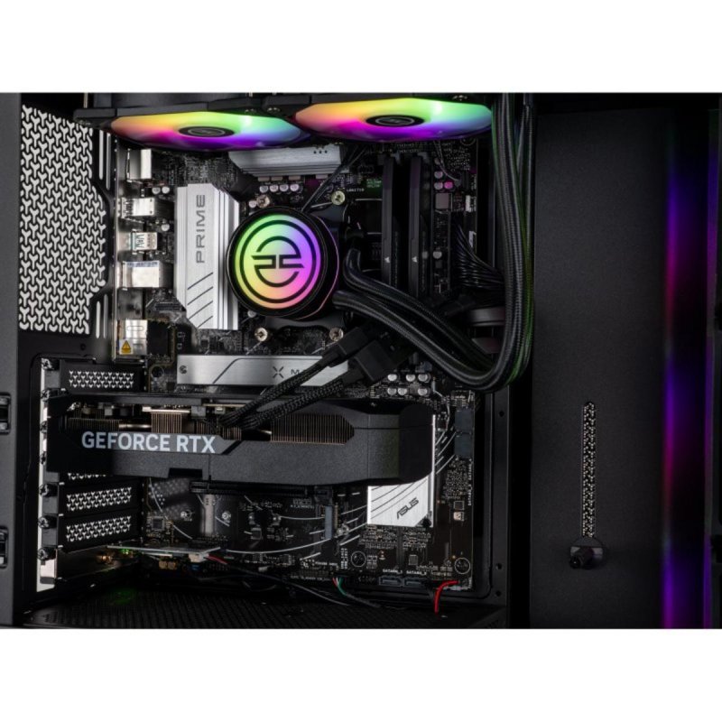 Detalle de PCSpecialist PRO 7700 5070: PC de sobremesa potente para gaming y multitarea