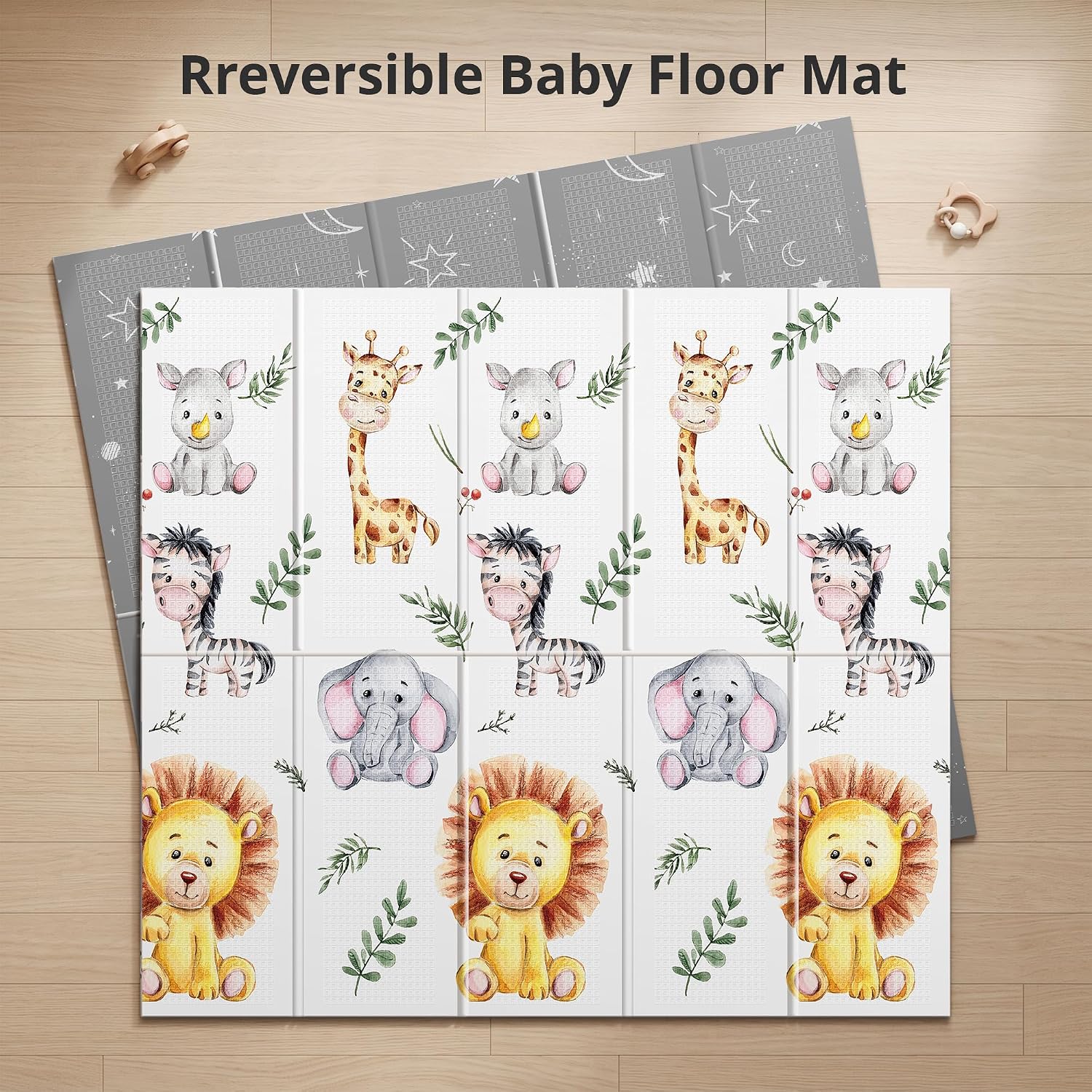 Thumbnail 5 de NOONKTY Baby Play Mat 79 x 71 inches