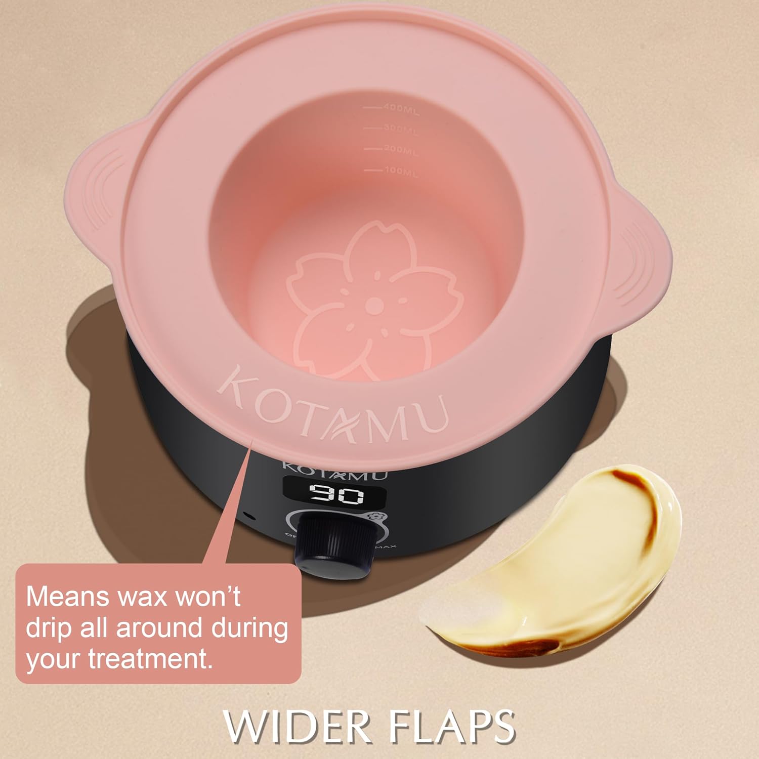Detalle de KOTAMU Waxing Set 400 g