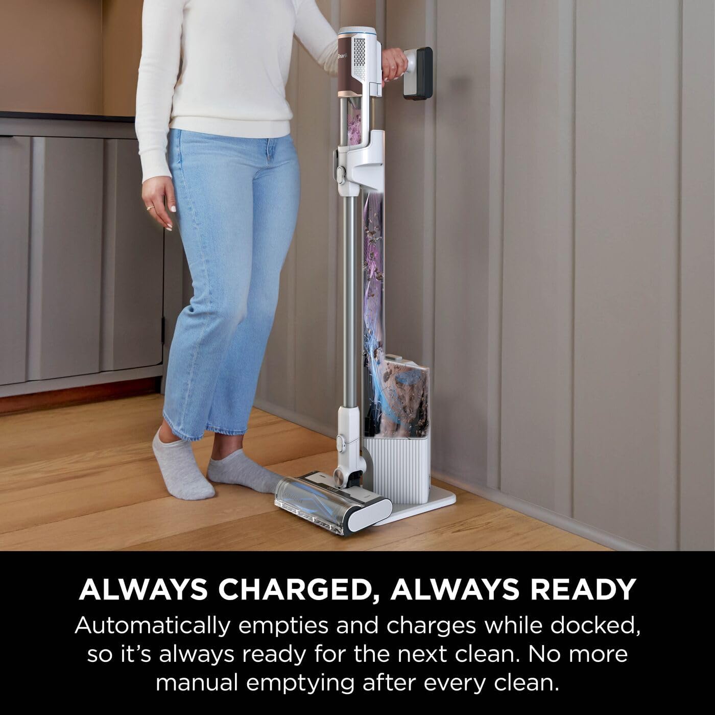Detalle 2 de Shark BU3521UKTSB cordless vacuum 40 mins