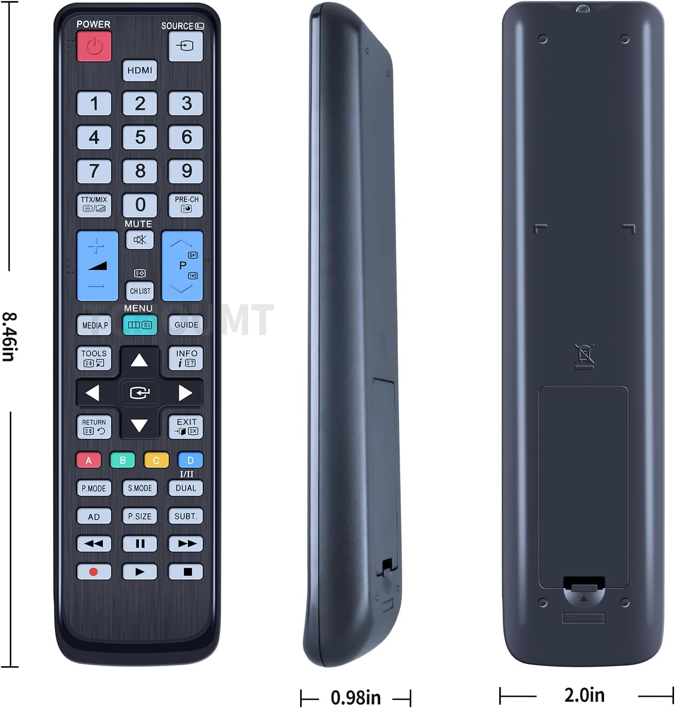 Thumbnail 6 de TCNOUMT BN59-01014A Remote Control Replacement for Samsung TVs