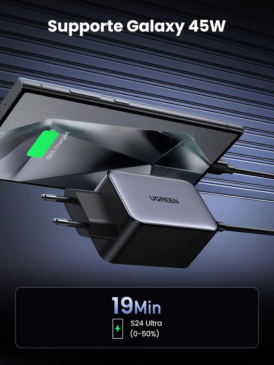 Thumbnail 3 de UGREEN Nexode 65W chargeur 4 ports GaN
