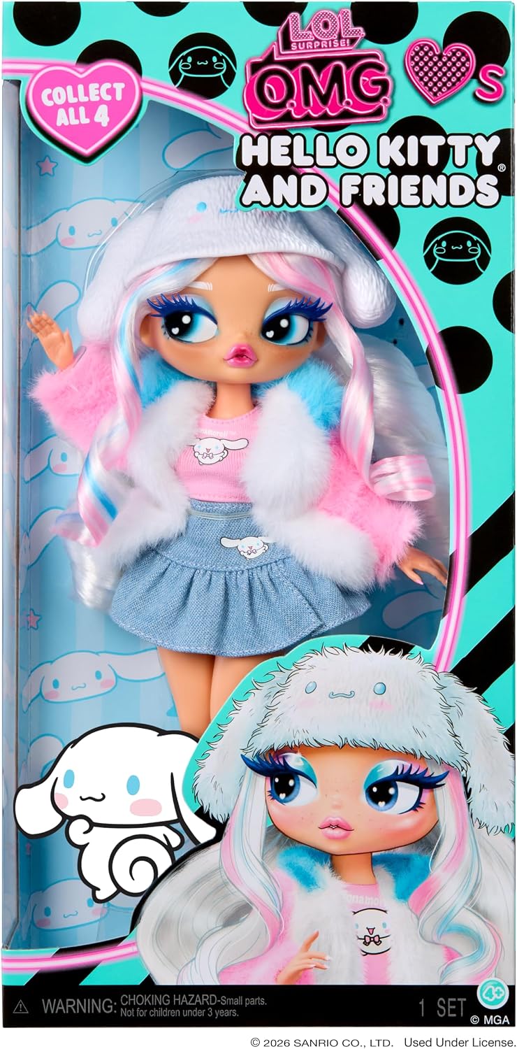 Thumbnail 5 de L.O.L. Surprise! O.M.G. Loves Hello Kitty and Friends Cinnamoroll-modepop