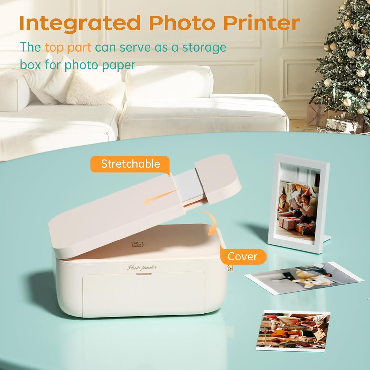 Thumbnail 4 de HPRT Photo Printer Tragbarer Fotodrucker 10x15 cm