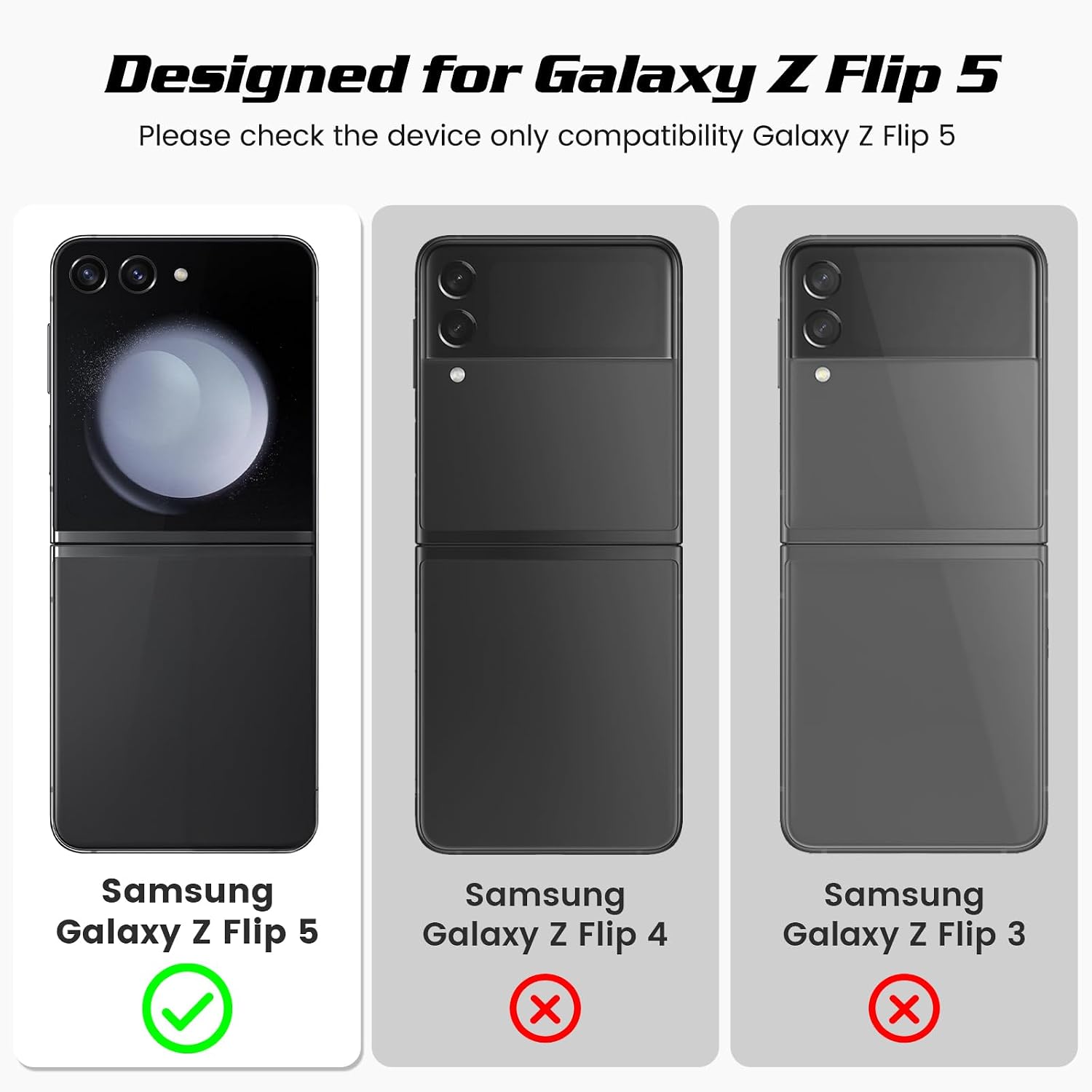 Detalle 2 de Doeshine Z Flip 5 case with hinge protection