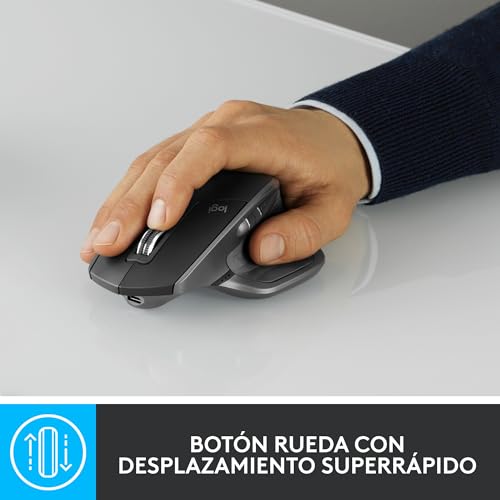 Thumbnail 4 de Logitech MX Master 2S Mouse wireless ergonomico ricaricabile