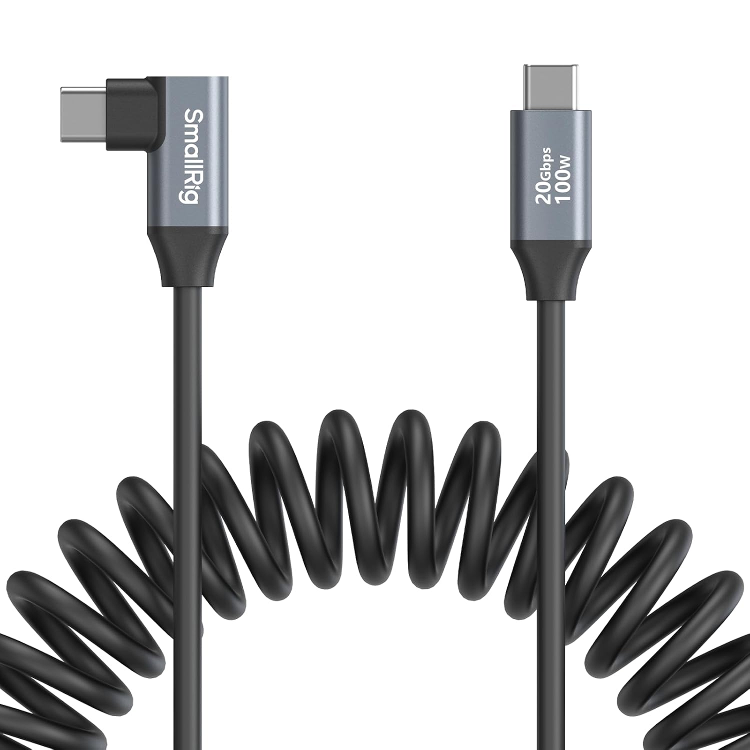 Detalle de SMALLRIG 4792 USB‑C Spiralkabel 100 W
