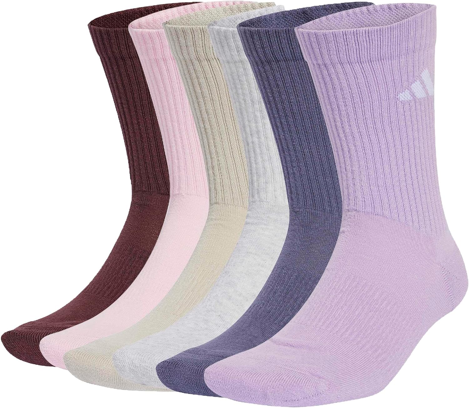 Thumbnail 5 de adidas Unisex Cushioned Crew Socks 6 Pair Pack — comfortable everyday cushioning