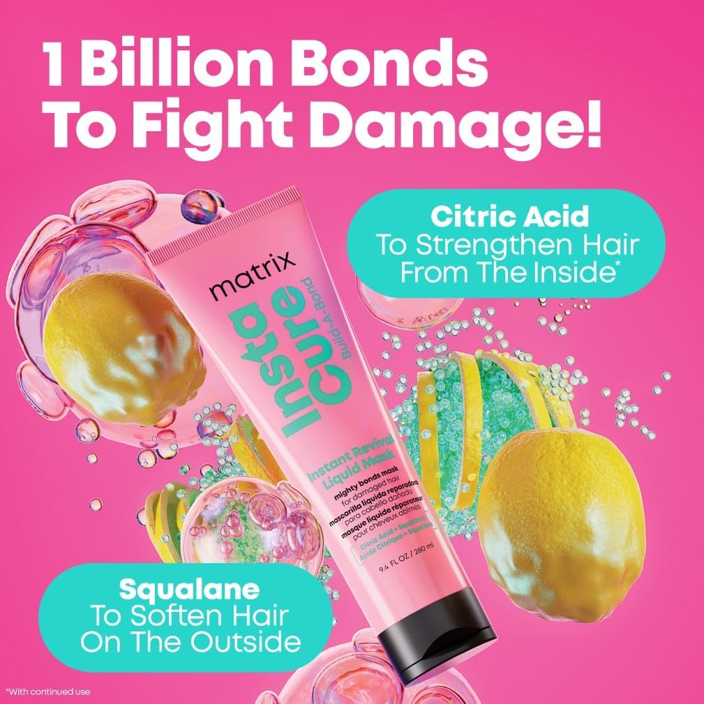 Thumbnail 1 de MATRIX Revival Liquid Mask with Citric Acid & Squalane (250ml) – fast-absorbing hair repair mask